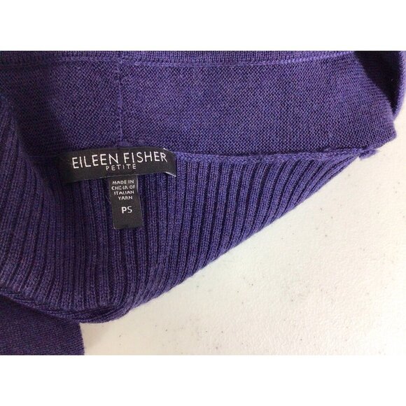 Eileen Fisher Merino Wool Cardigan Sweater Womens Small - Picture 2 of 7